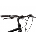 Trekingový bicykel 28" Kross Trans 3.0 čierno-sivý hliníkový L  